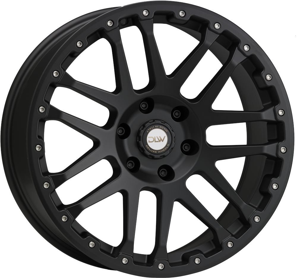 4 LLANTAS DLW COMBAT CV EN 20 PULGADAS CON ACABADO MATT BLACK