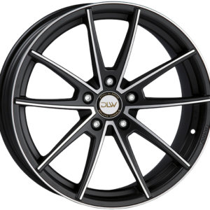 4 LLANTAS DLW MANAY-K EN 20 PULGADAS CON ACABADO MATT BLACK POLISH