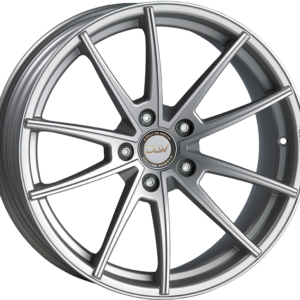 4 LLANTAS DLW MANAY-K EN 20 PULGADAS CON ACABADO MATT SILVER POLISH