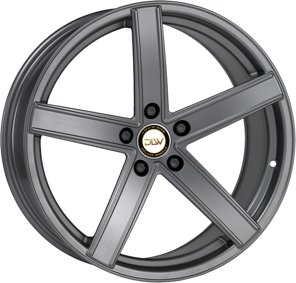 4 LLANTAS DLW UROS-K EN 19 PULGADAS CON ACABADO MATT ANTHRACITE
