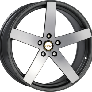 4 LLANTAS DLW UROS S EN 20 PULGADAS CON ACABADO MATT ANTHRACITE POLISH
