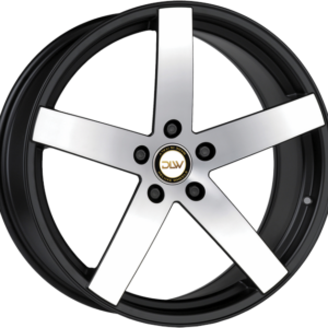 4 LLANTAS DLW UROS S EN 20 PULGADAS CON ACABADO MATT BLACK POLISH