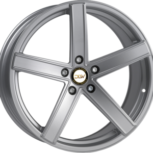 4 LLANTAS DLW UROS-K EN 20 PULGADAS CON ACABADO SILVER