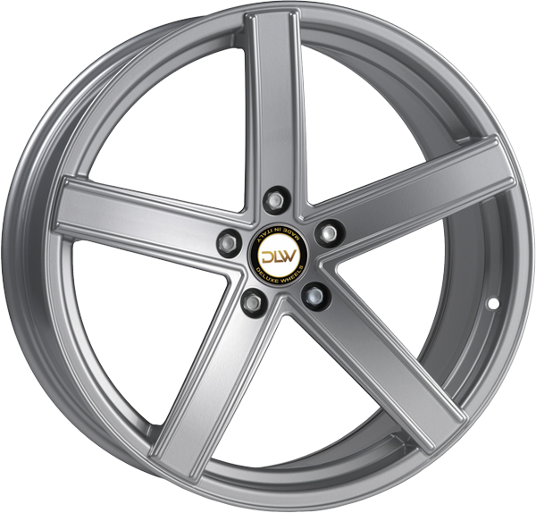 4 LLANTAS DLW UROS-K EN 20 PULGADAS CON ACABADO SILVER