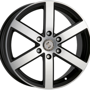 4 LLANTAS ETA BETA ROBUS EN 18 PULGADAS CON ACABADO MATT BLACK POLISH