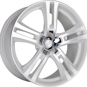 4 LLANTAS ETA BETA URIEL EN 23 PULGADAS CON ACABADO MATT WHITE POLISH