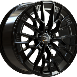 4 LLANTAS FONDMETAL 1972 EN 21 PULGADAS CON ACABADO GLOSSY BLACK