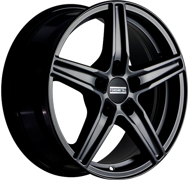 4 LLANTAS FONDMETAL 8100 EN 16 PULGADAS CON ACABADO MATT BLACK