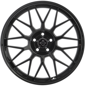 4 LLANTAS FONDMETAL 9EVO EN 17 PULGADAS CON ACABADO GLOSSY BLACK