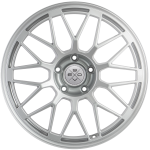 4 LLANTAS FONDMETAL 9EVO EN 17 PULGADAS CON ACABADO GLOSSY SILVER