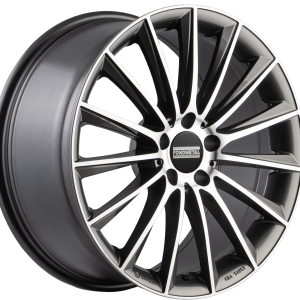 4 LLANTAS FONDMETAL AIDON EN 18 PULGADAS CON ACABADO GLOSSY TITANIUM MACHINED