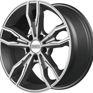 4 LLANTAS FONDMETAL ALKE EN 18 PULGADAS CON ACABADO GLOSSY SILVER