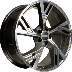 4 LLANTAS FONDMETAL ATENA EN 22 PULGADAS CON ACABADO GLOSSY TITANIUM MACHINED