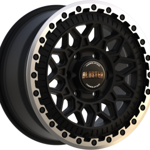 4 LLANTAS FONDMETAL BLUSTER EN 17 PULGADAS CON ACABADO MATT BLACK MACHINED LIP