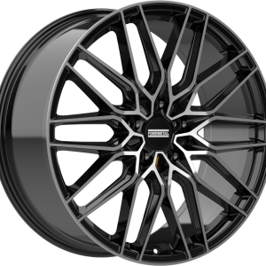 4 LLANTAS FONDMETAL CRATOS EN 22 PULGADAS CON ACABADO GLOSSY BLACK MACHINED