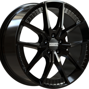4 LLANTAS FONDMETAL ELATHA EN 18 PULGADAS CON ACABADO GLOSSY BLACK