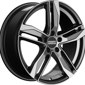 4 LLANTAS FONDMETAL HEXIS EN 18 PULGADAS CON ACABADO GLOSSY TITANIUM MACHINED