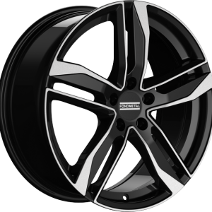 4 LLANTAS FONDMETAL HEXIS EN 18 PULGADAS CON ACABADO GLOSSY BLACK MACHINED