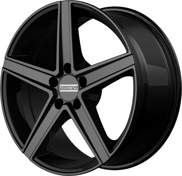 4 LLANTAS FONDMETAL IOKE EN 18 PULGADAS CON ACABADO GLOSSY BLACK