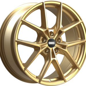 4 LLANTAS FONDMETAL IUPITER EN 18 PULGADAS CON ACABADO MATT GOLD