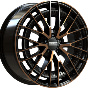 4 LLANTAS FONDMETAL KARI EN 18 PULGADAS CON ACABADO GLOSSY BLACK BRONZE MACHINED