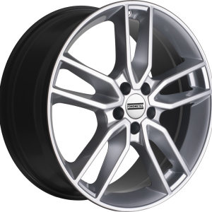 4 LLANTAS FONDMETAL KOROS EN 16 PULGADAS CON ACABADO GLOSSY SILVER