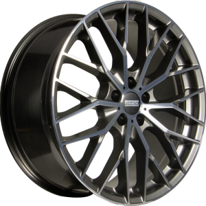 4 LLANTAS FONDMETAL MAKHAI EN 19 PULGADAS CON ACABADO GLOSSY TITANIUM MACHINED