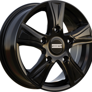 4 LLANTAS FONDMETAL PRO1 EN 16 PULGADAS CON ACABADO GLOSSY BLACK