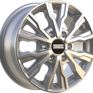 4 LLANTAS FONDMETAL PRO2 EN 16 PULGADAS CON ACABADO GLOSSY SILVER