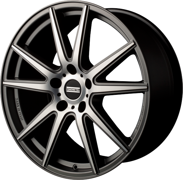 4 LLANTAS FONDMETAL STC-10 EN 19 PULGADAS CON ACABADO MATT TITANIUM MACHINED