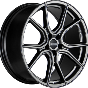 4 LLANTAS FONDMETAL STC-45 EN 20 PULGADAS CON ACABADO MATT TITANIUM