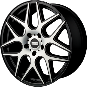 4 LLANTAS FONDMETAL STC-MS EN 20 PULGADAS CON ACABADO MATT BLACK MACHINED
