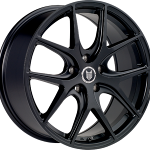 4 LLANTAS FOX ALPHA EN 18 PULGADAS CON ACABADO SATIN BLACK