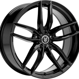 4 LLANTAS FOX IOTA EN 19 PULGADAS CON ACABADO GLOSS BLACK