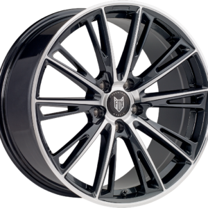 4 LLANTAS FOX OMEGA EN 19 PULGADAS CON ACABADO GLOSS ZINC W/ POLISHED FACE