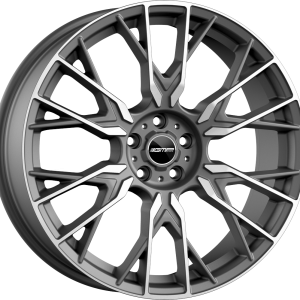 4 LLANTAS GMP FENDER EN 21 PULGADAS CON ACABADO MATT ANTHRACITE DIAMOND