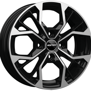 4 LLANTAS GMP MATISSE 4 EN 15 PULGADAS CON ACABADO BLACK DIAMOND