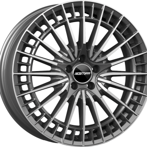 4 LLANTAS GMP QSTAR EN 18 PULGADAS CON ACABADO ANTHRACITE DIAMOND