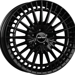 4 LLANTAS GMP QSTAR EN 18 PULGADAS CON ACABADO GLOSSY BLACK