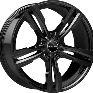4 LLANTAS GMP REVEN EN 17 PULGADAS CON ACABADO GLOSSY BLACK