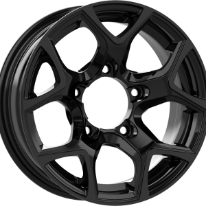 4 LLANTAS GMP SJ15 EN 15 PULGADAS CON ACABADO GLOSSY BLACK
