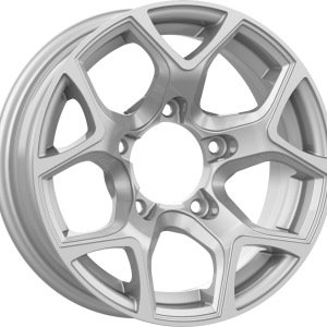 4 LLANTAS GMP SJ15 EN 15 PULGADAS CON ACABADO SILVER