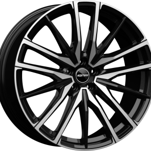 4 LLANTAS GMP SPARTA EN 21 PULGADAS CON ACABADO BLACK DIAMOND