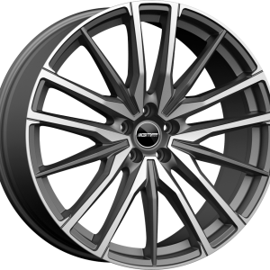 4 LLANTAS GMP SPARTA EN 21 PULGADAS CON ACABADO MATT ANTHRACITE DIAMOND