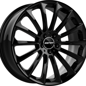 4 LLANTAS GMP STELLAR EN 17 PULGADAS CON ACABADO GLOSSY BLACK