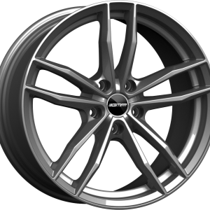 4 LLANTAS GMP SWAN EN 18 PULGADAS CON ACABADO GLOSSY ANTHRACITE