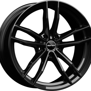 4 LLANTAS GMP SWAN EN 18 PULGADAS CON ACABADO GLOSSY BLACK