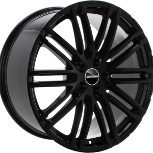 4 LLANTAS GMP TARGA EN 22 PULGADAS CON ACABADO GLOSSY BLACK