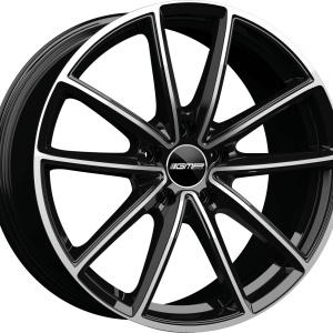 4 LLANTAS GMP TITAN EN 22 PULGADAS CON ACABADO BLACK DIAMOND