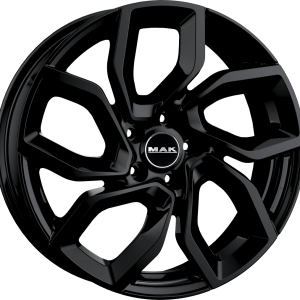 4 LLANTAS MAK APOLLO EN 16 PULGADAS CON ACABADO GLOSS BLACK
